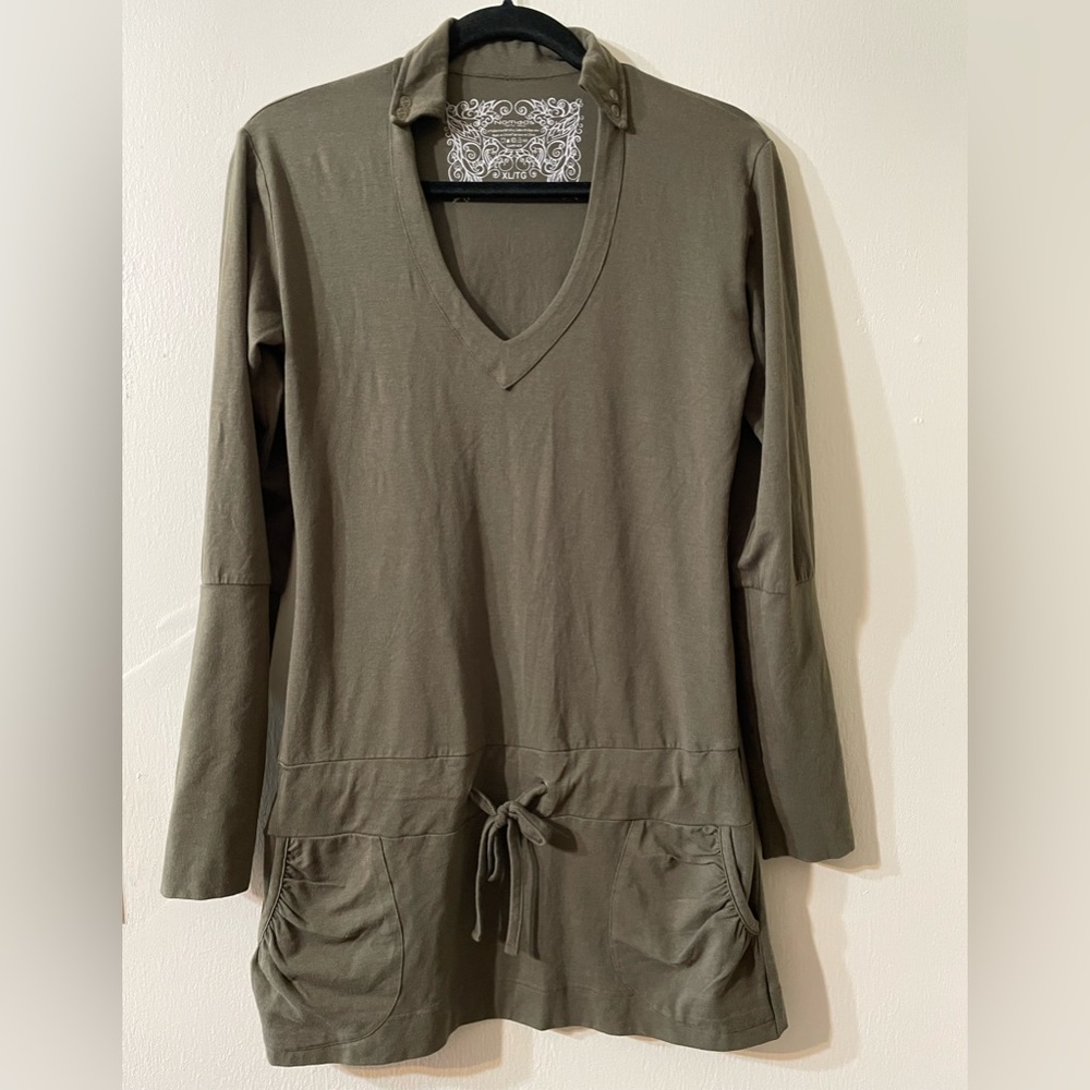 Nomads Hempwear Tunic Size XL like new